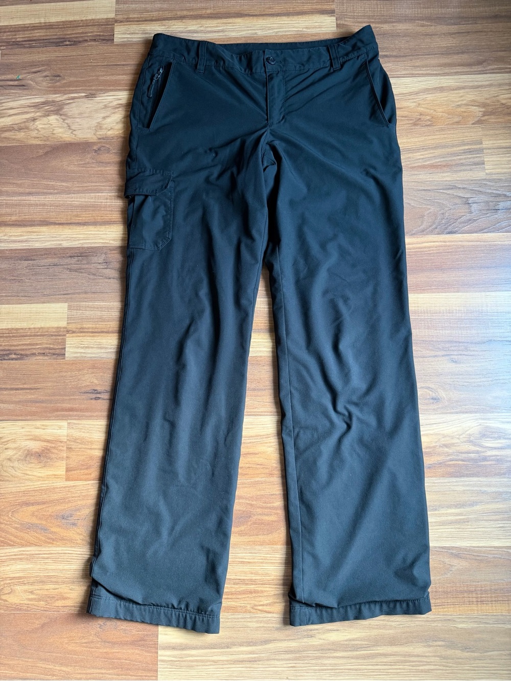 Eddie Bauer Women’s Fleece Lined Hiking Pants Black Size 6 Outdoor